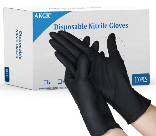 DISPOSABLE NITRILE GLOVES