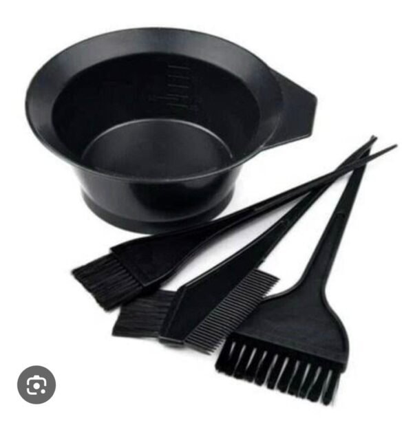 HAIR DYE BOWL AND BRUSH SET