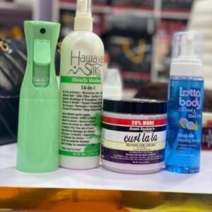 curly hair combo kit