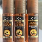 XHC black castor oil and avocado heat defence spray