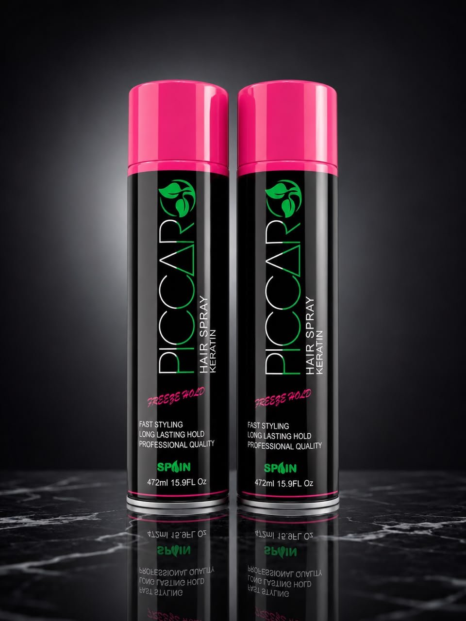 Holding spray for packing gel Holding spray for packing gel